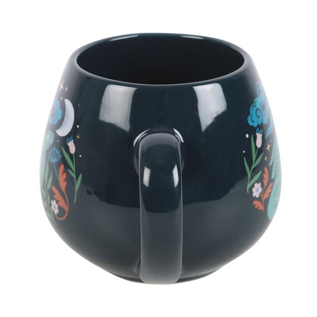 Something Different Midnight Hare Rounded Mug