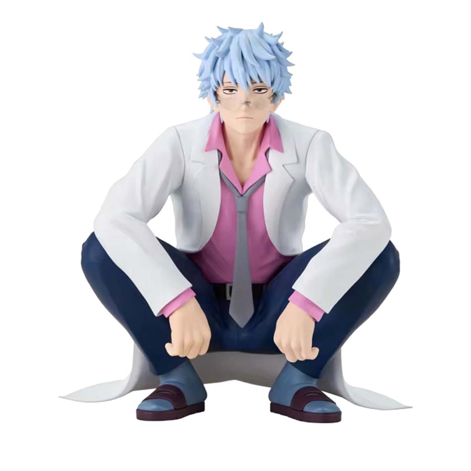В наличии Оригинальный BANDAI BANPRESTO ГИНТАМА Саката Гинтоки ПВХ Аниме Фигурки Фигурка Действия Модель Игрушки Рождественский Подарок