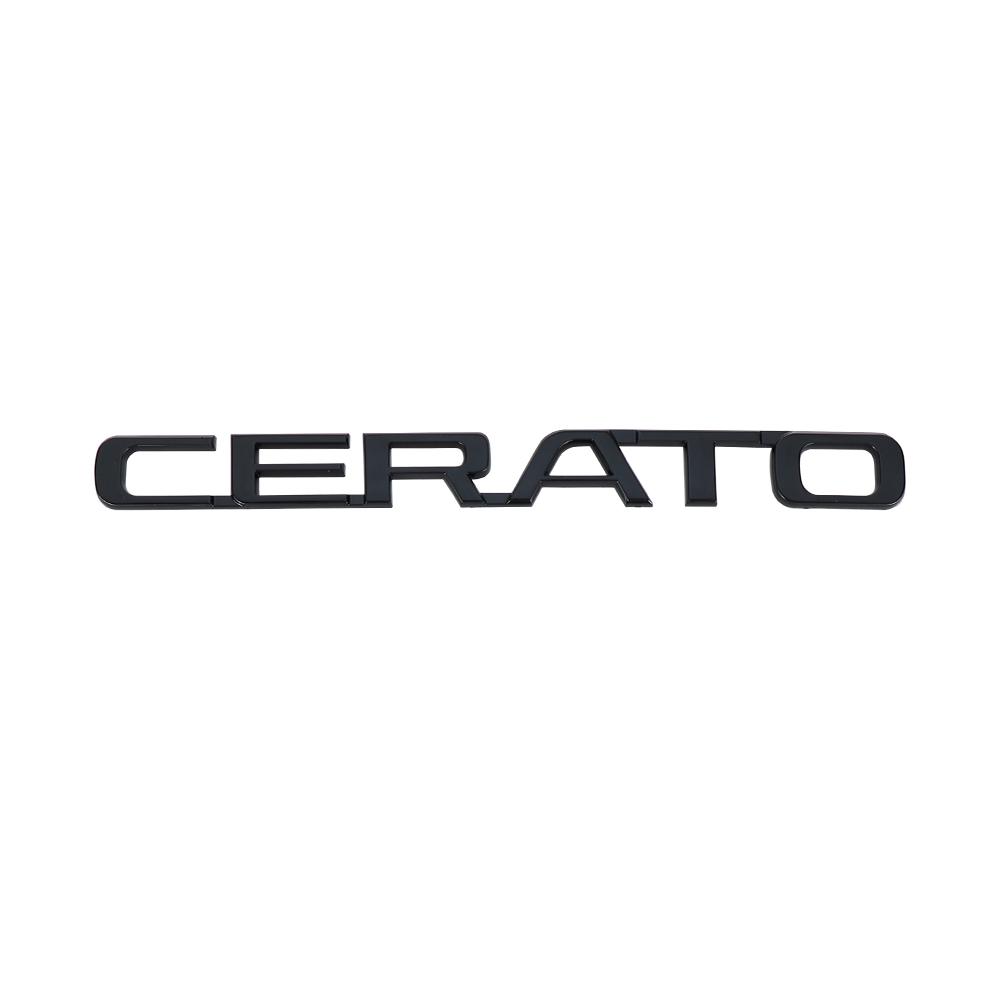 Для Kia Sportage Rio Soul Optima Ceed Forte Picanto 3D ABS SORENTO CERATO Значок с буквой Наклейка на заднюю часть автомобиля Декорация багажника