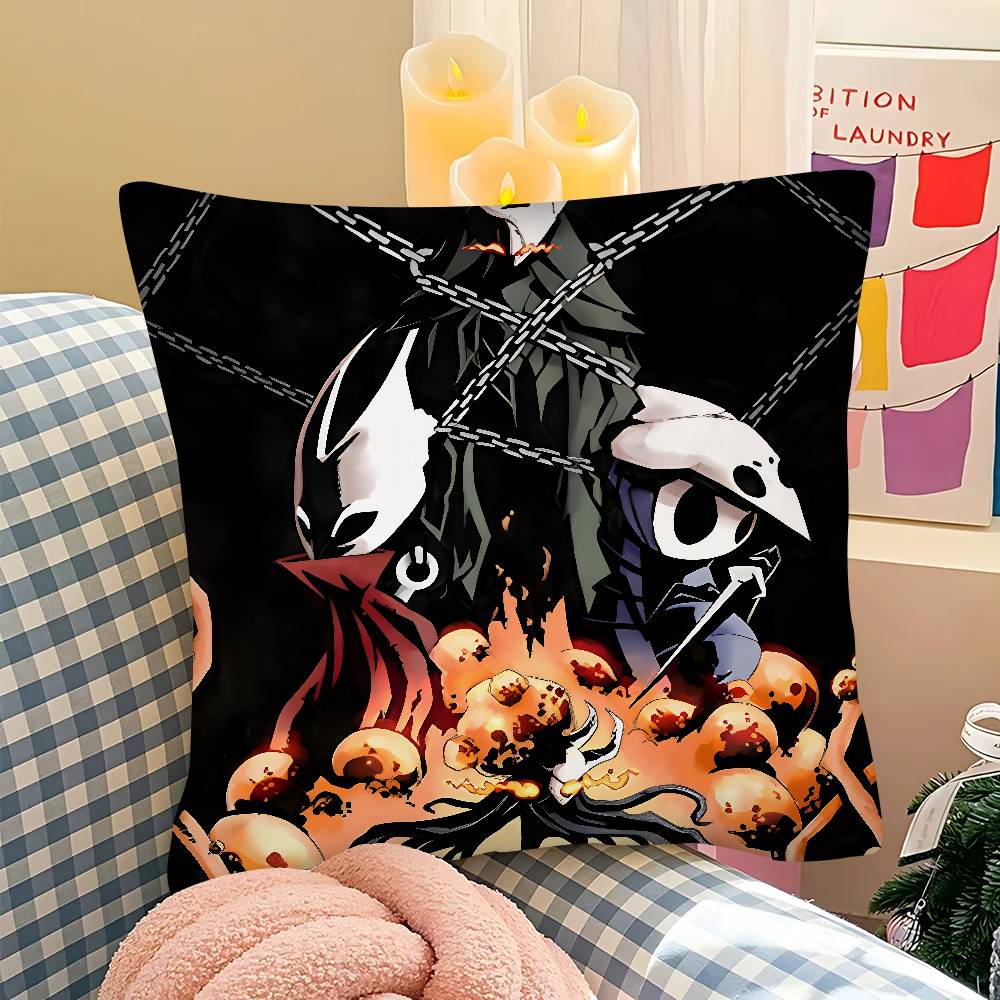 Игра Hollow Knight Карта Игровой Наволочка Квадратная Подушка Спальня Диван Досуг Комфорт Подушка Автомобиль Гостиная Домашний Декор