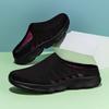 Women Half Slippers 2025 Summer Breathable Mesh Home Casual Sports Soft Bottom Lightweight Platform Single Shoes Women Zapatos