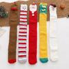 Coral Fleece Christmas Stockings Santa Claus Long Tube Socks Harajuku Cartoon Hosiery  Girls