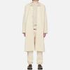 Fear of God Essentials Осень Зима 2022 Длинное Пальто Мужская Верхняя Одежда Яичная Скорлупа-Белый FOG-SS22-712
