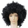 Football Fans Wigs Clown Props Afro Curly Wigs Costume Party Funny Wig Synthetic Wigs Cosplay Hairs