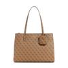 Сумка-тоут GUESS Power Play Tech, Латте с логотипом, Латте с логотипом, Один размер
