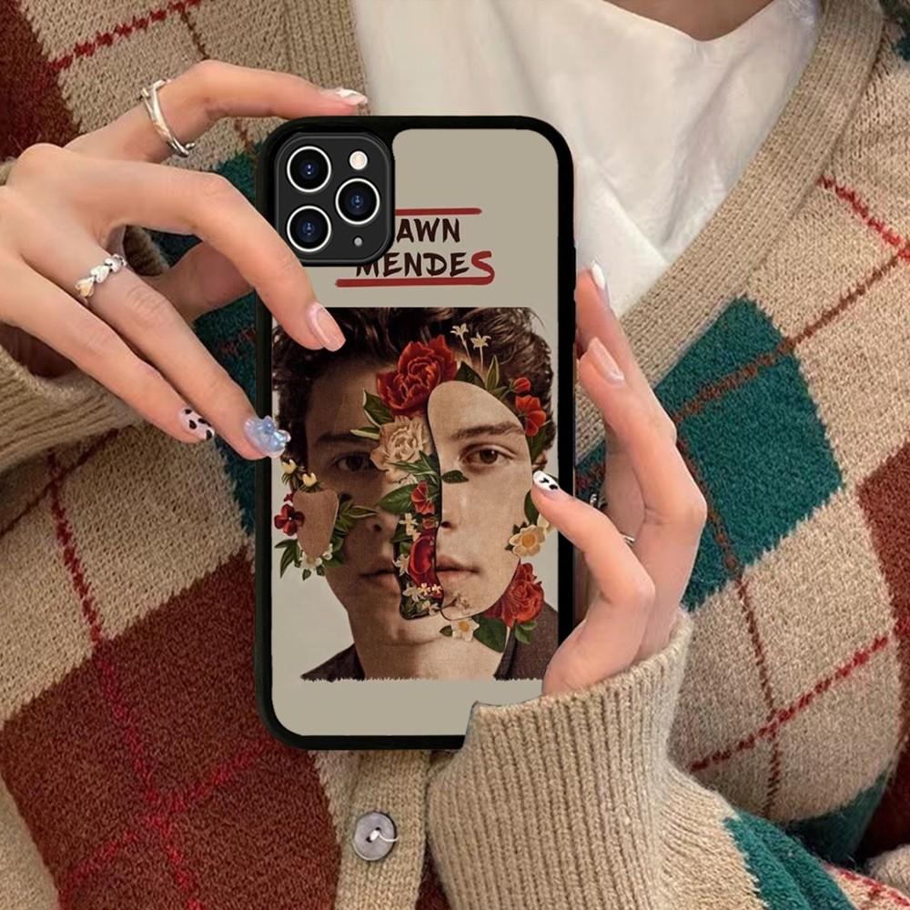 Чехол для телефона Singer S-Shawn M-Mendes Силиконовый PC+TPU Для Для IPhone 11 12 13 14 15 16 Plus Pro Max Чехол