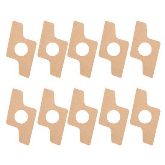 10 шт. предварительно нарезанных кинезиологических лент для колена, водонепроницаемая лента для поддержки колена, эластичная хлопковая спортивная лента для поддержки суставов, облегчения мышечной боли