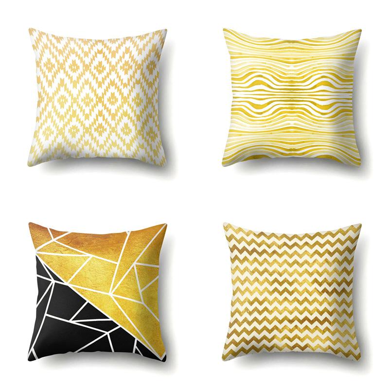 Polyester Pillowcase Automobile Decoration Home Printed Pillowcase