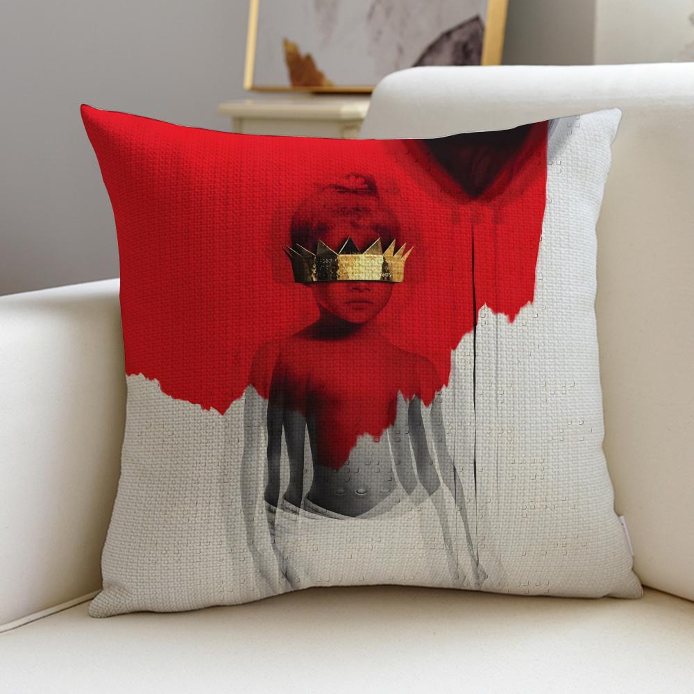 Diva RRihannaS Cushion Cover Pcs Linen Throw Pillow Covers x x Modern Home Decor