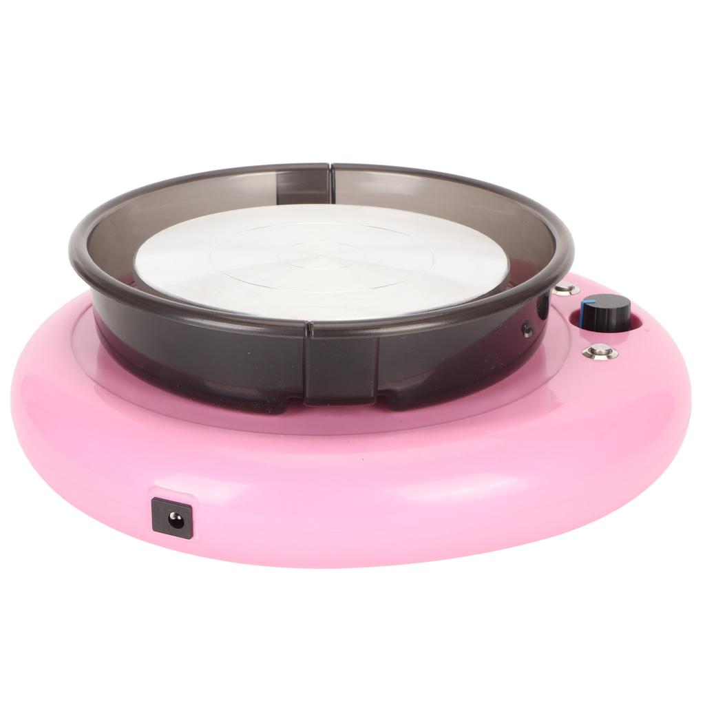 Мини гончарный круг с регулируемой скоростью, съемная чаша, электрическая машина для изготовления глины для детей