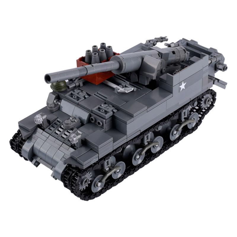 Конструктор MOC Игрушки Военный Автомобиль Транспортное Средство Танк WW2 Оружие Строительные Блоки Игрушка Немецкий Американский Солдат Бронированный Артиллерийский Грузовик Подарок Мальчикам