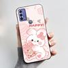 Beautiful Case For TCL 20B (6159K) Unique Black Rose In Water Pattern Anti-scratch Jelly Cover Soft Silicone Black Case