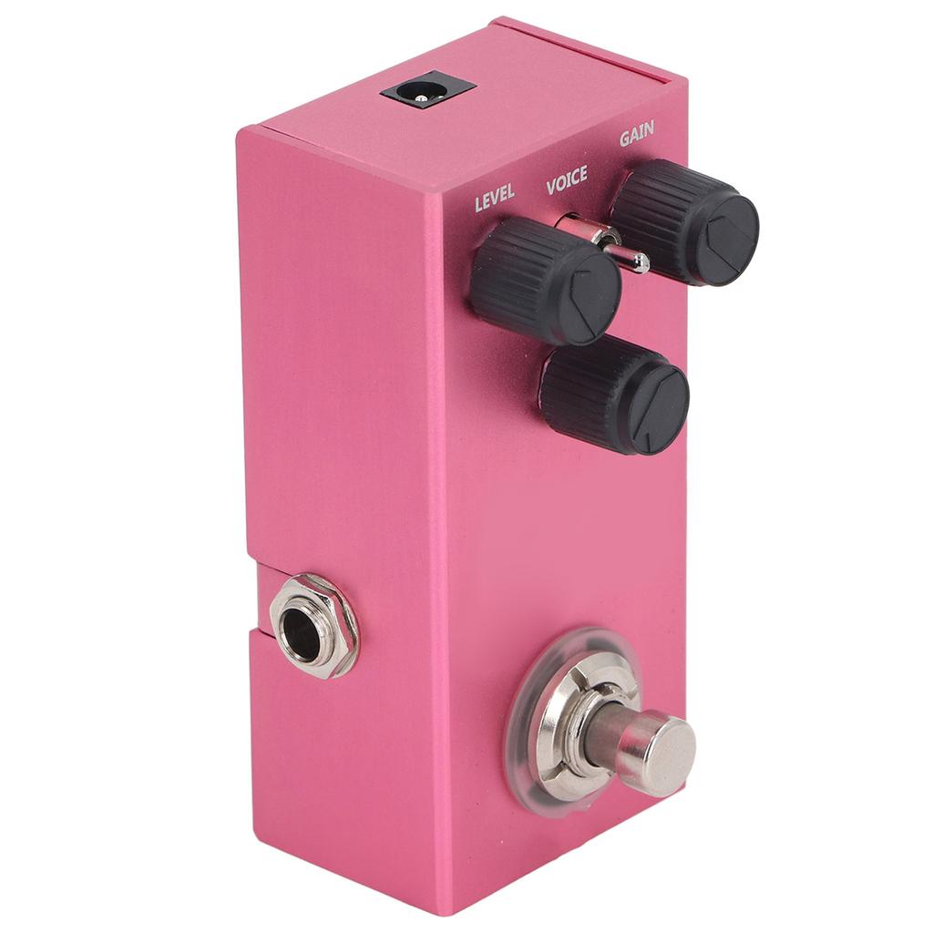 Guitar Distortion Pedal True Bypass Aluminum Alloy Housing Distortion Guitar Effect Pedal DC9V