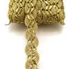 4m/13.12ft Each Bag Lace Trims Curve Ribbons Clothing Curtain Sewing Accessory Handmade DIY Craft Gold Silver Centipede Trim Decoration