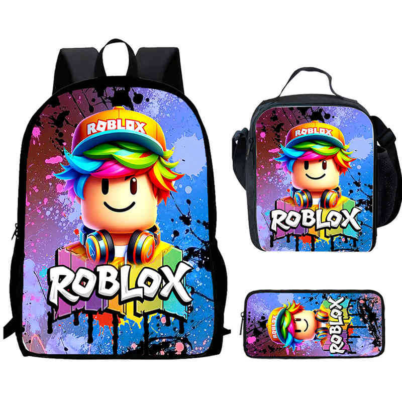 Рюкзак с принтом Roblox, Детские рюкзаки и рюкзаки для начальной школы