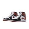 Кроссовки Air Jordan 1 Mid SE Dark Pony Unisex красные белые черные HF3216-102