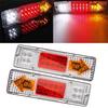 12V Led Rear Tail Stop Reverse Indicator Light Truck Trailer Caravan Van Lamp