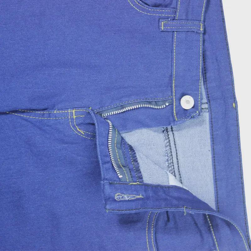 Женские облегающие эластичные джинсы в европейском и американском стиле - большие размеры, персиковые брюки-карандаш на бедрах