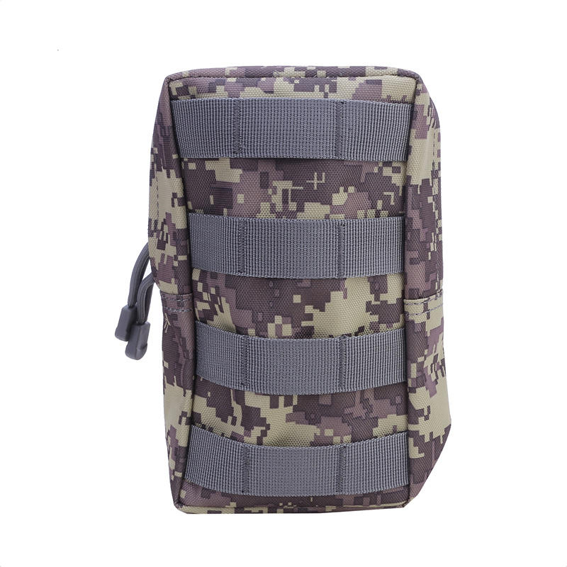 Outdoor Tactical Pouch Oxford EDC Molle Tool Pack Zipper Waist Accessories Durable Belt Camo Bag For Hunting Hiking Sports