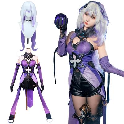 [Kamizu Ryohin] Черный лебедь Косплей с париком, Коллапс: Костюм для косплея Star Rail, костюм для взрослых, культурный фестиваль, костюм для мероприятий, сценическая одежда,