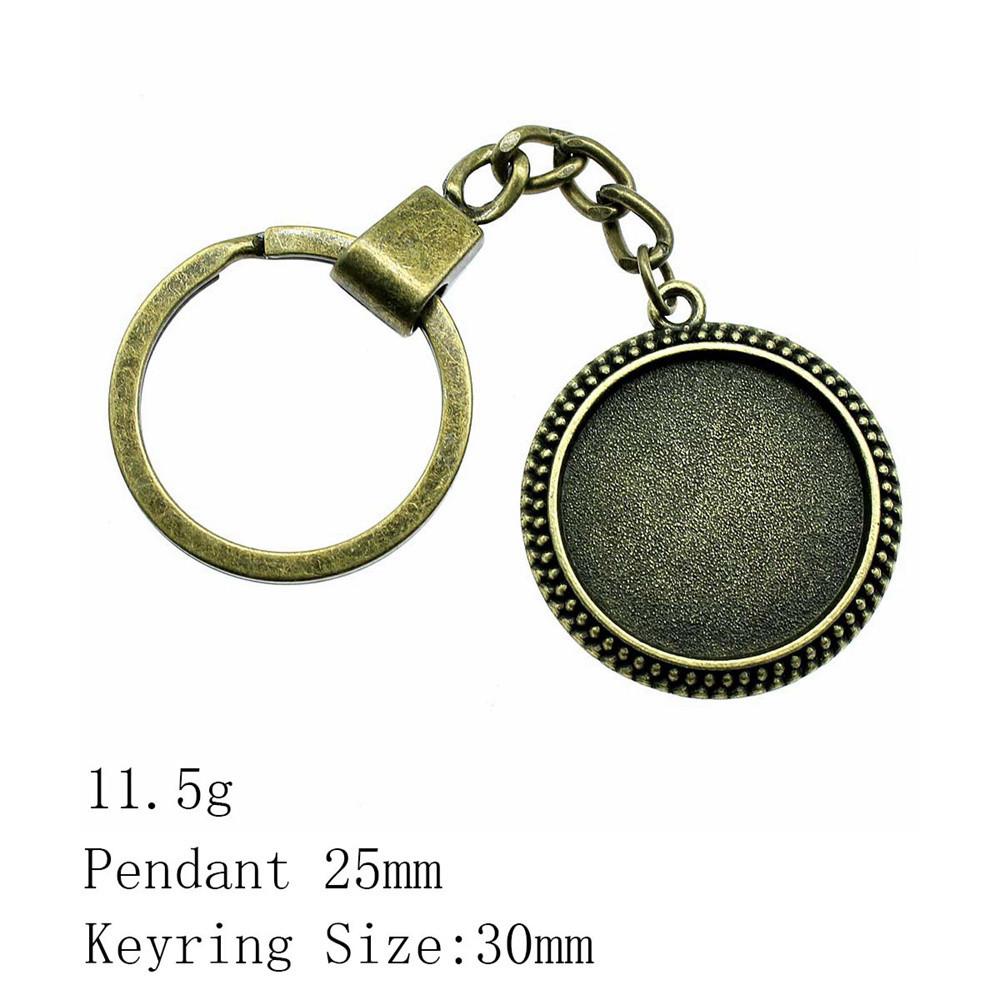 Брелок ко Дню святого Валентина, круглый стеклянный кабошон, подставка для ключей, брелки для ключей, принадлежности для творчества, цепочка для женщин