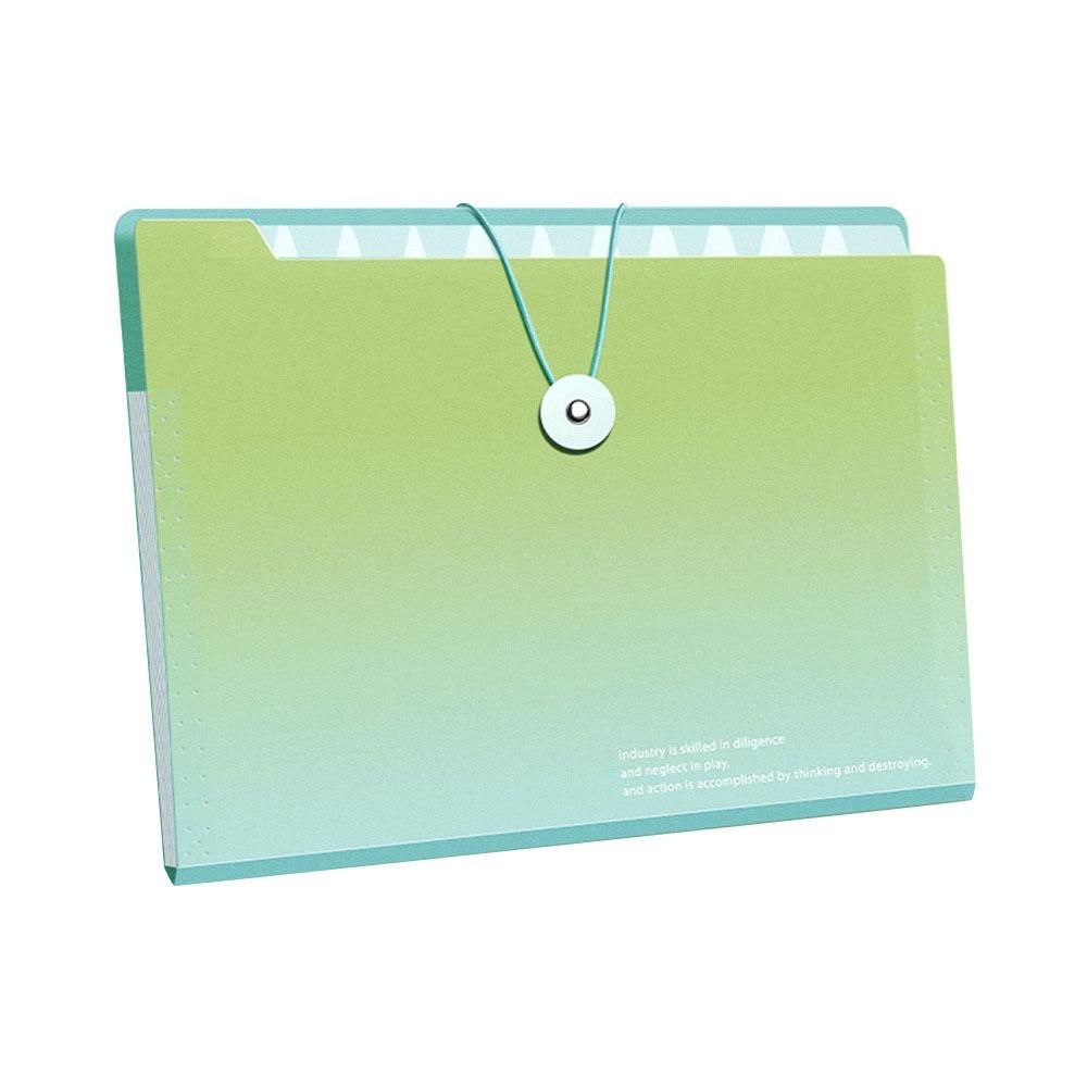 Градиентные цветные сумки для органов, папка-регистратор большой емкости для студентов и офисных работников