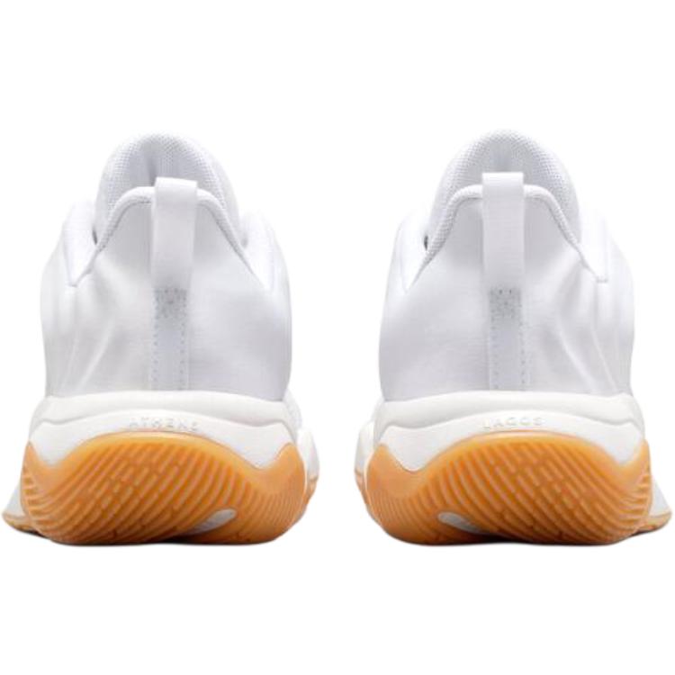 Nike Giannis Immortality 4 GS Белый Аквамариновый Детские Кроссовки Командно-Золотой Резиновый Желтый IH7664-100