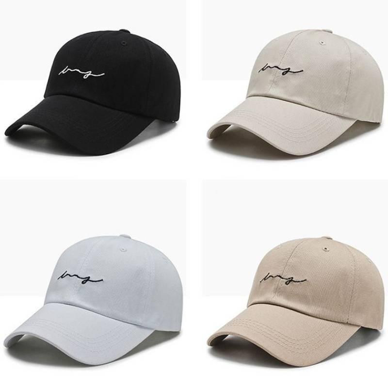 Alphabet Embroidery Baseball Hat Breathable Peaked Caps Outdoor Hats Fashion