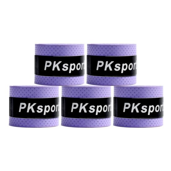 5 шт. Лента для обмотки ручки бадминтонной ракетки Противоскользящая Впитывающая пот Ударопрочная Дышащая Эластичная Обмотка для рукоятки удочки/теннисной ракетки/падла