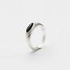 Tout Onyx Open Ring 925 Silver