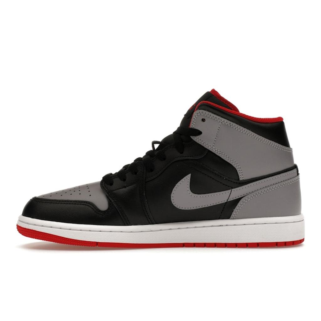 Air Jordan 1 Mid Bred Shadow Men Sneakers Grey Black Cement-Grey DQ8426-006