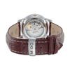 Mido Belluna Series Automatic Mechanical Movement Waterproof Date Display Watch 39Mm Black Dial Stainless Steel Case Leather Strap M010.408.16.051.10