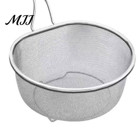 Stainless Steel Kitchenware Skimmer Strainer, Fine Mesh Slotted Spoon with Cooking Utensil for Noodles Long Handle, Rustproof Kitchen Tool Frying