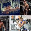 8 шт. Регулируемый тросовый набор с блоками Кабель для тренажерного зала Шланг Спорт Домашний тренажерный зал Катушка для кабеля Устройство Фитнес