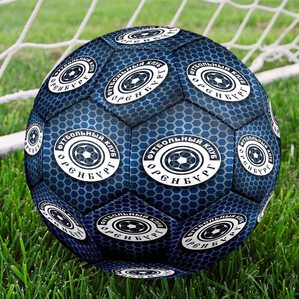 Soccer Club Emblem Design Printed Size 5 Soccer Balls, High-Quality, Anti-Slip, Protective Football, A Unique Gift , Birthdays, Christmas Gifts