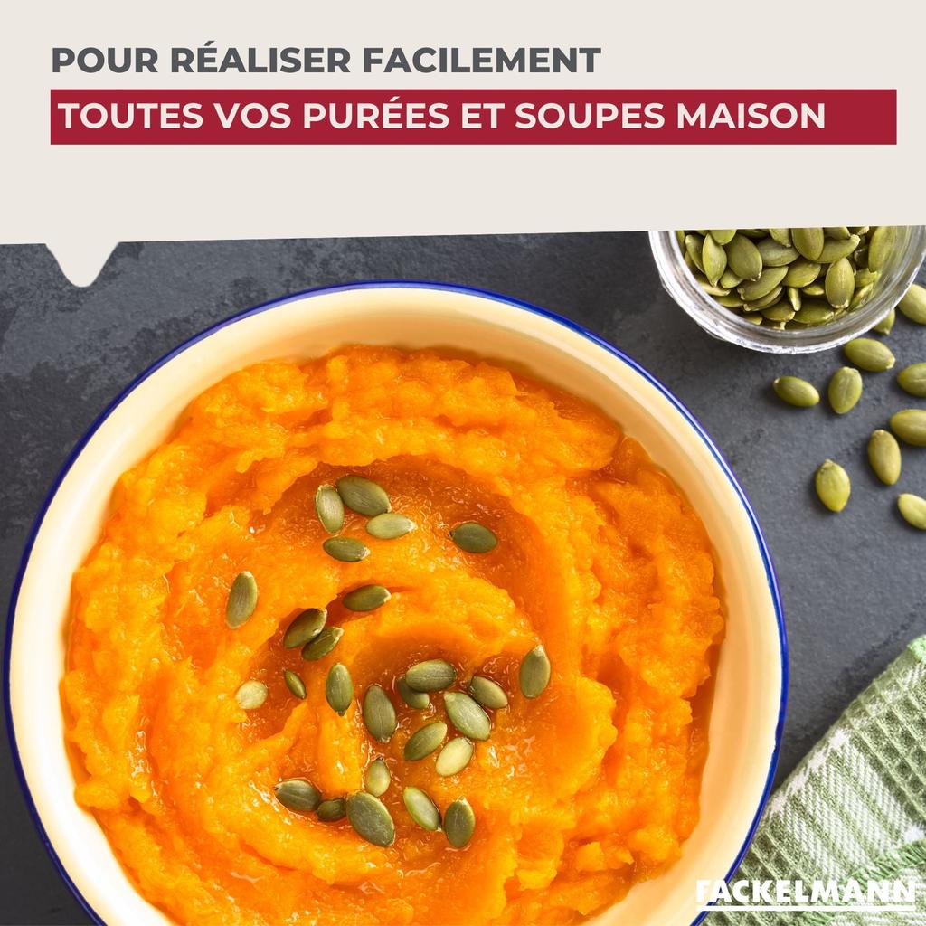 Stainless Steel Vegetable Mill 24 Cm Fackelmann Handmade Tradition Ref. 2764250