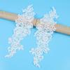 Lace Lace Large Flower Car Bone Pair Flower Accessories, Bridal Wedding Accessories Lace Fabric Dress Clothing Accessories