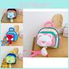 Baby Kindergarten Backpack Cute Three Dimensional Plush Toy Boys Girls Backpack