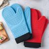 1 Pair Anti-Scalding Insulated Gloves Silicone Oven Mitts Baking Utensils Oven Gloves Home