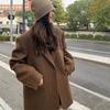 Vintage Meets Modern: Stylishly Oversized Woolen Jacket for Women