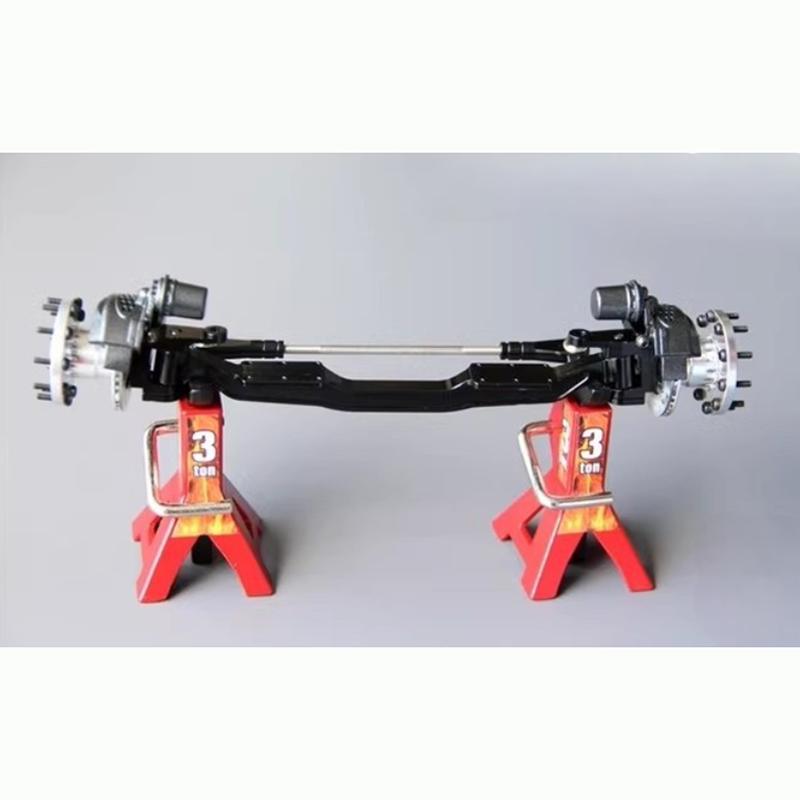 1:14th Scale Metal Simulation Unpowered Front Axle for Tamiya RC Truck SCANIA 770S R620 VOLVO BENZ Arocs MAN TGX Car Accessories