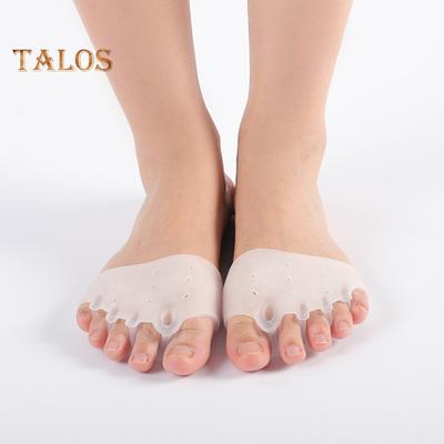 4 пары силиконовых распорок для пальцев ног при подошвенном фасциите, косточках плюсневых костях, терапевтических растяжителях для комфортной поддержки