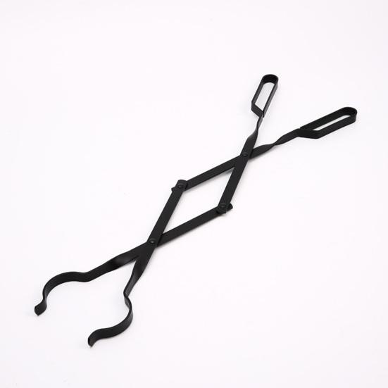 26-дюймовые щипцы для камина, сверхмощный железный захват для бревен, пинцет для бревен, коготь для бревен с длинной ручкой, щипцы для дров, аксессуары для камина для внутреннего и наружного применения