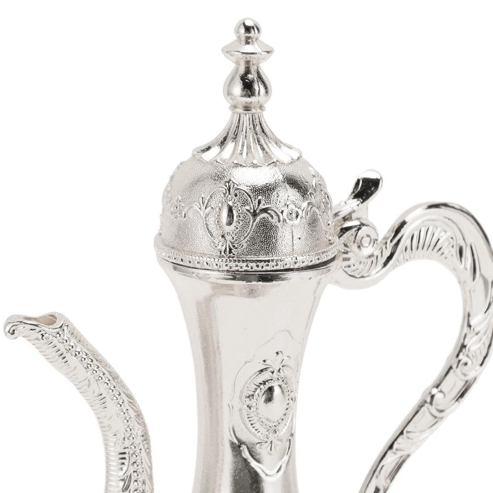 8pcs With Tray Turkish Tea Set 6 Cups Included Wine Glass Pot Set Wedding Decor