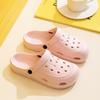 2024 New Men's and Women's Hole Shoes Summer Indoor and Outdoor Couples Foam Light Drifting Shoes Beach Garden Shoes