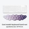 Transparent Keyboard Wrist Rest Cloud Shape Wrist Pad Portable Silicone Wrist Support  Gamer