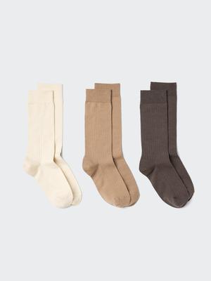 Uniqlo Японские носки 3 пары с широкой резинкой