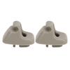 2PCs Sun Visor Retainer Clip 1HS09BD1AA Car Sun Visor Hook Replacement for Ram 1500 2500 3500 4500