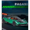 1/32 Pagani Huayra BC Alloy Sports Model Diecast Metal Racing Car Vehicles Model Simulation Sound Light Collection Kids Toy Gift