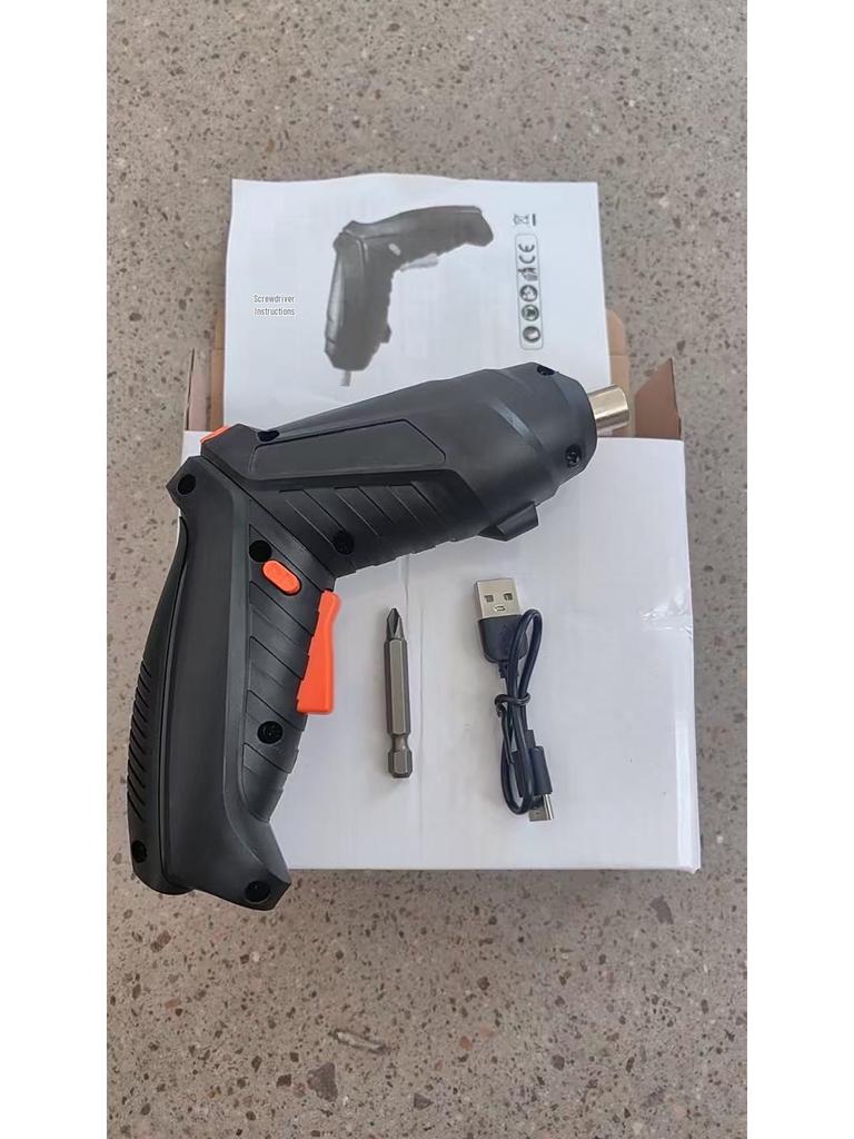 Перезаряжаемая мини-электрическая отвертка и набор дрелей - Автоматический электроинструмент для бытового использования